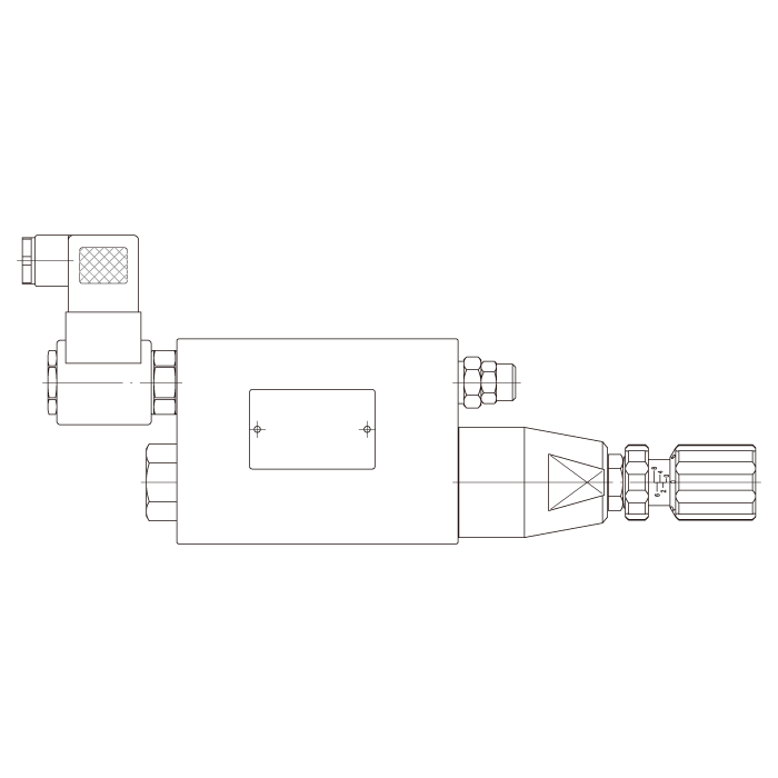 疊加式電控減壓閥